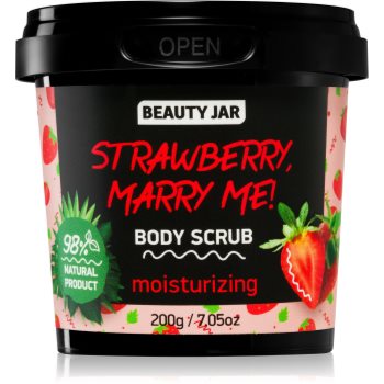 Beauty Jar Strawberry, Marry Me! exfoliant de corp hidratant - imagine 2